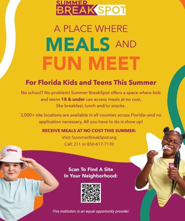  Free Summer Meals
